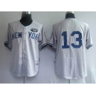 mlb new york yankees #13 rodriguez grey(gms the boss)