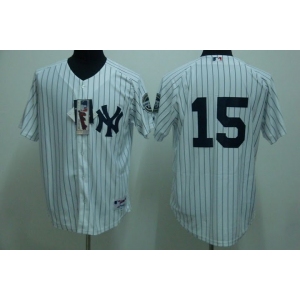 mlb new york yankees #15 munson white(2009 logo)