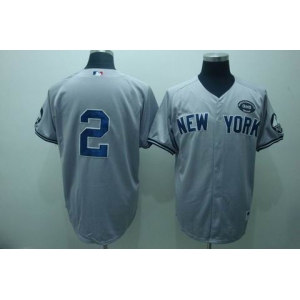 mlb new york yankees #2 jeter grey (gms the boss)