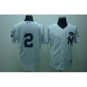 mlb new york yankees #2 jeter white (gms the boss)