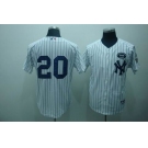 mlb new york yankees #20 posada m&n white(gms the boss)