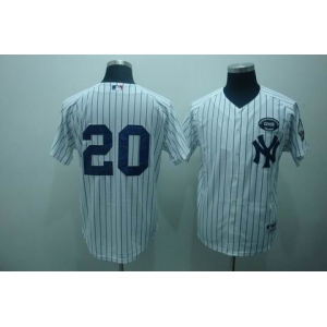 mlb new york yankees #20 posada m&n white(gms the boss)