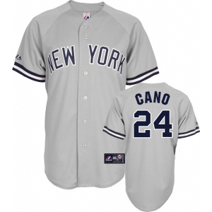 mlb new york yankees #24 cano grey(2010)