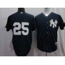 mlb new york yankees #25 teixeira dk.blue[2011 home cool base]