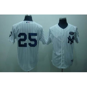 mlb new york yankees #25 teixeira white(gms the boss)