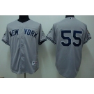 mlb new york yankees #55 matsui grey(2009 logo)