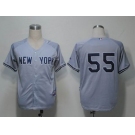 mlb new york yankees #55 matsui grey(cool base)