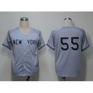 mlb new york yankees #55 matsui grey(cool base)