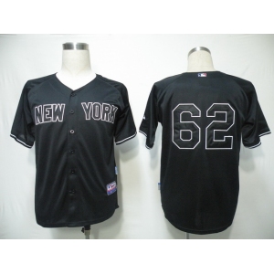 mlb new york yankees #62 joba chamberlain black