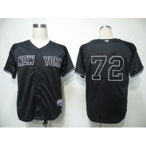 mlb new york yankees #72 dellin betances black 2010
