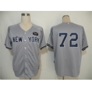 mlb new york yankees #72 dellin betances grey[gms]