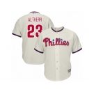 Philadelphia Phillies #23 Aaron Altherr Replica Cream Alternate Cool Base MLB Jersey