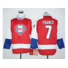 Philadelphia Phillies #7 Maikel Franco Red Long Sleeve Stitched Baseball Jersey