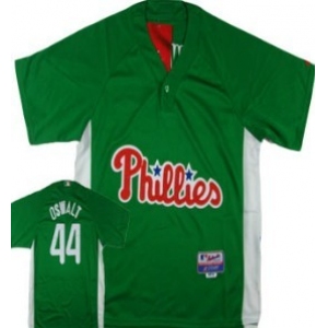 mlb Philadelphia Phillies #44 Oswalt Green