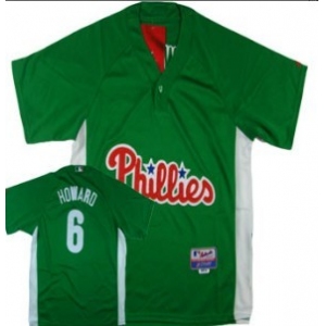 mlb Philadelphia Phillies #6 Howard Green