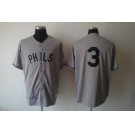 mlb jerseys philadelphia phillies #3 pence m&n grey 1942