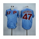 mlb jerseys philadelphia phillies #47 andersen blue[m&n]