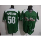 mlb jerseys philadephia phillies #58 papelbon green