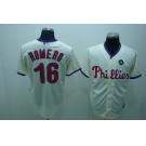 mlb philadelphia phillies #16 romero cream