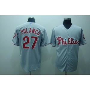 mlb philadelphia phillies #27 polanco grey(cool base)