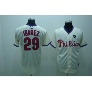 mlb philadelphia phillies #29 Ibanez 2009 world series cream