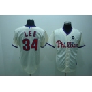 mlb philadelphia phillies #34 lee cream