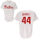 mlb philadelphia phillies #44 oswalt  white(red strip)