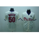 mlb philadelphia phillies #50 moyer cream