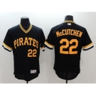 Men Pittsburgh Pirates #22 Andrew McCutchen Majestic black Flexbase Authentic Collection Cooperstown Player Jersey