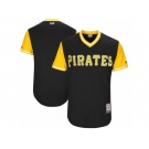 Men's 2017 Little League World Series Pittsburgh Pirates Black Jersey