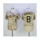 Men's Pittsburgh Pirates #8 Willie Stargell Majestic Camo Flexbase Authentic Collection Player Jersey