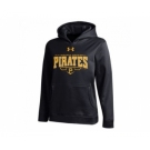 Pittsburgh Pirates Under Armou Fleece Black MLB Hoodie