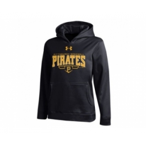 Pittsburgh Pirates Under Armou Fleece Black MLB Hoodie