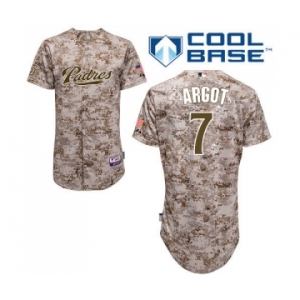 Men's Majestic San Diego Padres #7 Manuel Margot Replica Camo Alternate 2 Cool Base MLB Jersey