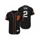 Men's San Francisco Giants #2 Denard Span 2017 Spring Training Flex Base Authentic Collection Stitched Baseball Jersey
