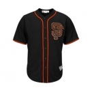 Men's San Francisco Giants Blank Majestic Black Cool Base Jersey
