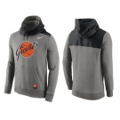 Men's San Francisco Giants Nike Gray Cooperstown Collection Hybrid Pullover Hoodie_1