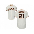 San Francisco Giants #21 Conor Gillaspie Cream Men's Majestic Flexbase Collection Stitched Baseball Jersey