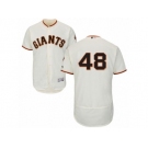 San Francisco Giants #48 Pablo Sandoval Cream Flexbase Authentic Collection MLB Jersey
