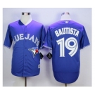 Men Toronto Blue Jays #19 Paul Molitor Blue 2016 Official Cool Base Jersey