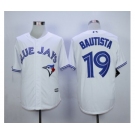 Men Toronto Blue Jays #19 Paul Molitor White 2016 Official Cool Base Jersey