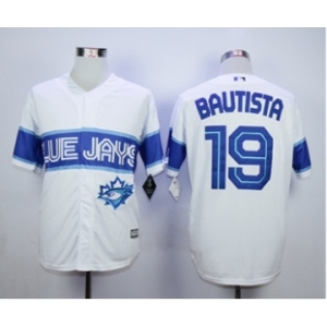 Men Toronto Blue Jays #19 Paul Molitor White Exclusive 2016 Official Cool Base Jersey