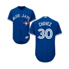 Men Toronto Blue Jays #30 jesse chavez Majestic Blue Flexbase Authentic Collection Player Jersey