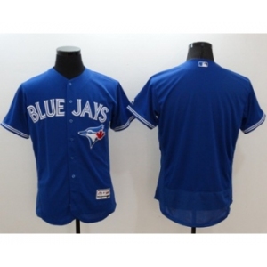 Men Toronto Blue Jays blank Majestic blue Flexbase Authentic Collection Player Jersey