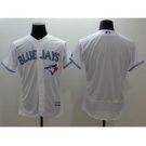 Men Toronto Blue Jays blank Majestic white Flexbase Authentic Collection Player Jersey