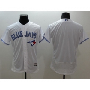 Men Toronto Blue Jays blank Majestic white Flexbase Authentic Collection Player Jersey