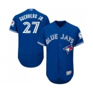 Men's Toronto Blue Jays #27 Vladimir Guerrero Jr. Royal Blue Alternate Flex Base Authentic Collection Baseball Jersey