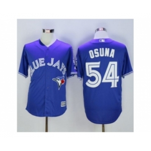 Toronto Blue Jays #54 Roberto Osuna Blue New Cool Base 40th Anniversary Stitched Baseball Jersey