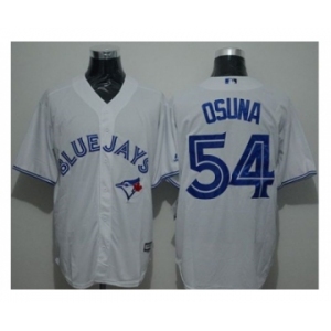 Toronto Blue Jays #54 Roberto Osuna White New Cool Base Stitched Baseball Jersey