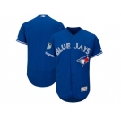 Toronto Blue Jays Blank Blue 2017 Spring Training Flexbase Authentic Collection Stitched Baseball Jersey